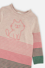 Load image into Gallery viewer, Deux Par Deux Kitty Sweater Dress
