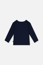 Load image into Gallery viewer, Deux Par Deux Balloon Heart Tee Navy
