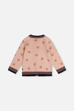 Load image into Gallery viewer, Deux Par Deux Knit Cardigan Dusty Pink
