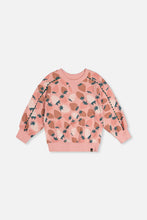 Load image into Gallery viewer, Deux Par Deux Frosted Strawberry Print Sweatshirt
