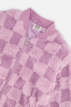 Load image into Gallery viewer, Deux Par Deux Faux Fur Jacket Orchid
