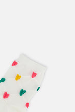 Load image into Gallery viewer, Deux Par Deux 3-Pack Socks Heart Mix
