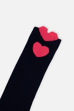 Load image into Gallery viewer, Deux Par Deux 3-Pack Socks Heart Mix
