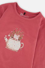 Load image into Gallery viewer, Deux Par Deux Cat in a Teapot Tee
