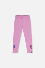 Load image into Gallery viewer, Deux Par Deux Leggings Violet Unicorn
