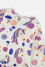 Load image into Gallery viewer, Deux Par Deux Allover Unicorn Print Dress
