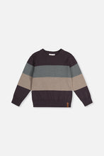 Load image into Gallery viewer, Deux Par Deux Color Block Sweater
