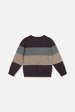 Load image into Gallery viewer, Deux Par Deux Color Block Sweater
