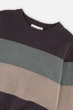 Load image into Gallery viewer, Deux Par Deux Color Block Sweater
