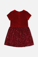 Load image into Gallery viewer, Deux Par Deux Dress Rumba Red
