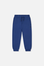 Load image into Gallery viewer, Deux Par Deux Fleece Jogger True Navy
