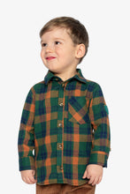 Load image into Gallery viewer, Deux Par Deux Yarn Dye Plaid Shirt
