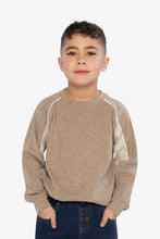 Load image into Gallery viewer, Deux Par Deux Brushed Jersey Tee Light Taupe
