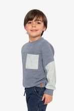 Load image into Gallery viewer, Deux Par Deux Brushed Jersey Tee with Chest Pocket
