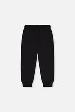 Load image into Gallery viewer, Deux Par Deux Fleece Jogger Black
