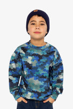 Load image into Gallery viewer, Deux Par Deux Fleece Sweatshirt Camo
