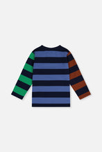 Load image into Gallery viewer, Deux Par Deux Multi Stripe Tee
