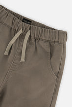 Load image into Gallery viewer, Deux Par Deux Stretch Twill Cargo Pant Grey
