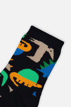 Load image into Gallery viewer, Deux Par Deux 3-Pack Socks Navy Mix
