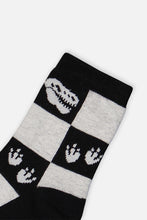 Load image into Gallery viewer, Deux Par Deux 3-Pack Socks Black Mix
