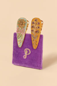 Powder UK Jewelled Hair Clips Set of 2