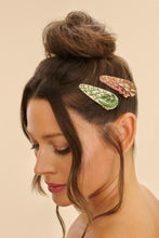 Load image into Gallery viewer, Powder UK Jewelled Hair Clips Set of 2
