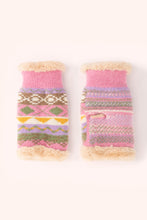 Load image into Gallery viewer, Powder UK Kayla FairIsle Wrist Warmers
