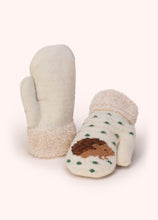 Load image into Gallery viewer, Powder UK Hedgehog Hat and Mittens Cream
