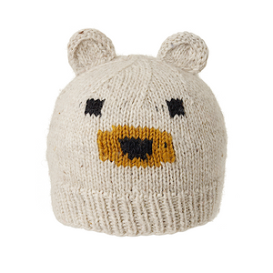 Ambler Kids Kuma Teddy Bear Beanie