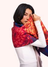 Load image into Gallery viewer, Powder UK Chrysanthemum Lux Print Scarf
