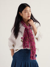 Load image into Gallery viewer, Seasalt Larissa Scarf Flora Study Rosa
