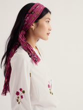 Load image into Gallery viewer, Seasalt Larissa Scarf Flora Study Rosa
