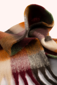 Powder UK Molly Cozy Scarf Navy Mix
