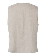 Load image into Gallery viewer, Masai Janithea Linen Vest Natural
