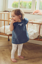 Load image into Gallery viewer, Musli Daisy Chambray Dress Onesie

