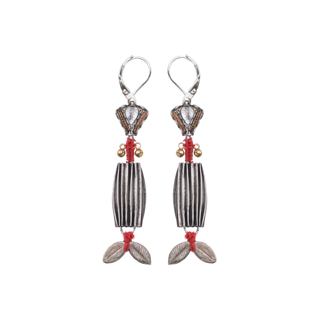 Ayala Bar Metal Bloom, Zamira Earrings