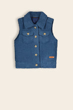 Load image into Gallery viewer, Nono Sherpa Vest Ensign Blue
