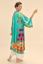 Load image into Gallery viewer, Powder UK Hummingbird at Dusk Kimono
