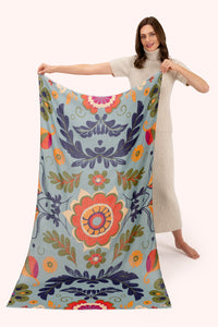 Powder UK Print Scarf Folk Floral