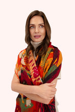 Load image into Gallery viewer, Powder UK Print Scarf Autumn Forest  Friends
