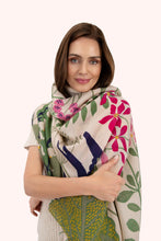 Load image into Gallery viewer, Powder UK Print Scarf Swooping Swallows
