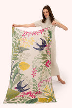 Load image into Gallery viewer, Powder UK Print Scarf Swooping Swallows
