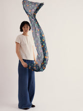 Load image into Gallery viewer, Seasalt Pentille Organic Cotton Scarf Nasturtium Press Maritime
