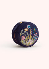 Load image into Gallery viewer, Powder UK Navy Floral Hedgerow Jewellery Box
