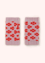 Load image into Gallery viewer, Powder UK Roxy Wrist Warmers Rose/Tangerine
