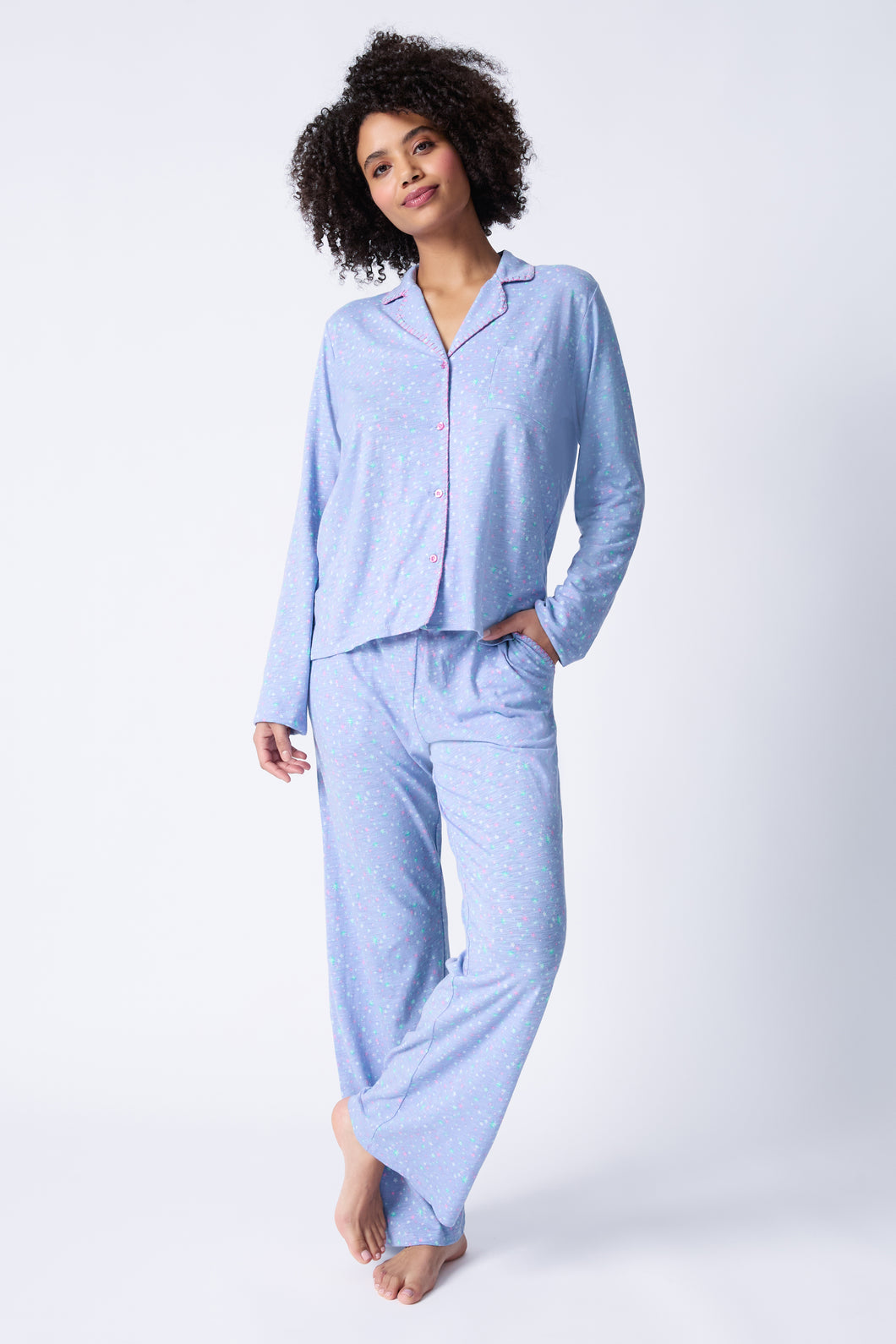 PJ Salvage Star Gazer PJ Set Denim