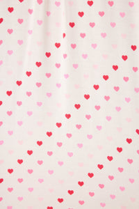 PJ Salvage Day Dreams Heart Print Modal Night Shirt