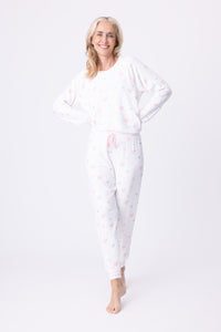 PJ Salvage Full of Love Pastel Heart PJ Set