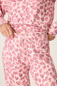 PJ Salvage Full of Love Heart Print PJ Set