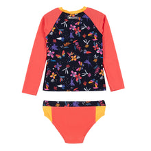 Load image into Gallery viewer, Nano Fairies and Butterflies Rashguard Swimsuit
